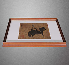 卧龙书画装裱配框服务案例